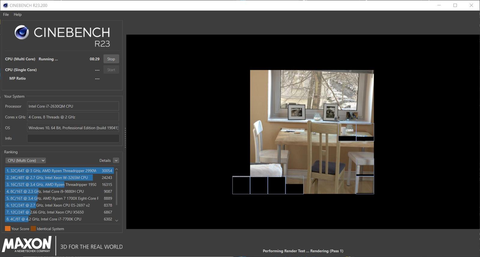 Nový Cinebench R23 přichází s podporou procesoru Apple M1