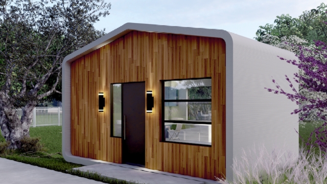 Azure Printed Homes: 3D tisk domů z recyklovaného plastu