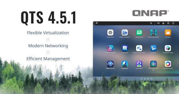 QNAP QTS 4.5.1 přináší migraci VM, Wi-Fi 6 i Azure AD DS