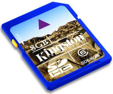 Kingston a dva nové modely SDHC karet