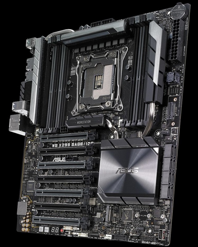 ASUS WS X299 SAGE nabídne dvakrát 10Gb/s Ethernet