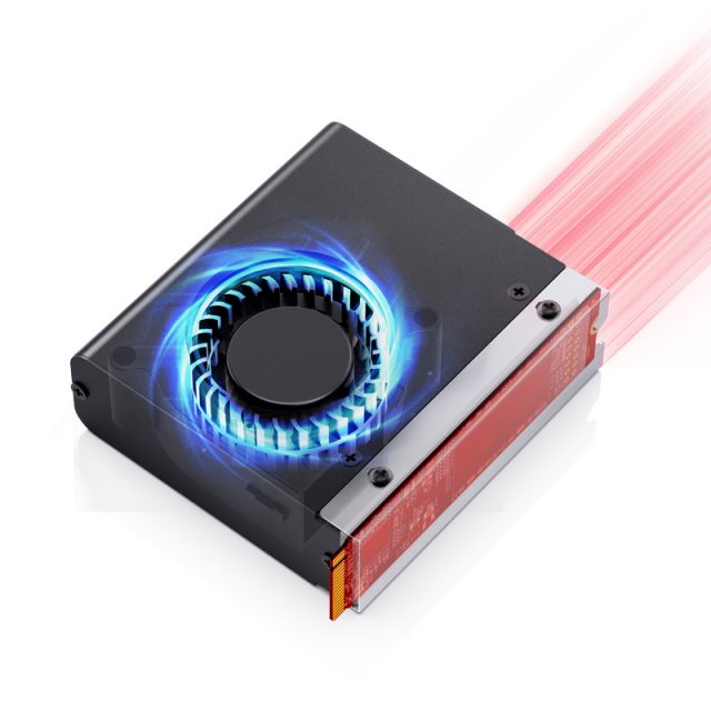 Objevují se již aktivní chladiče pro výkonná SSD s PCIe 5.0 a bude hůř