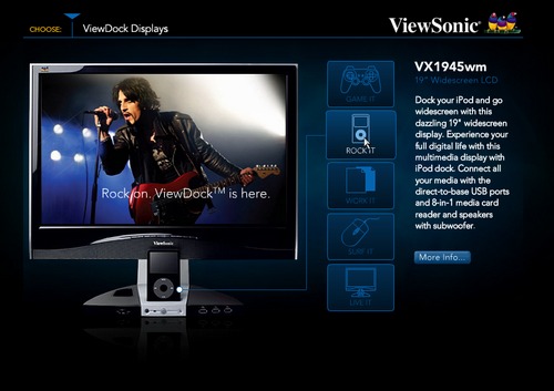 ViewSonic na svém novém webu představuje řadu monitorů ViewDock