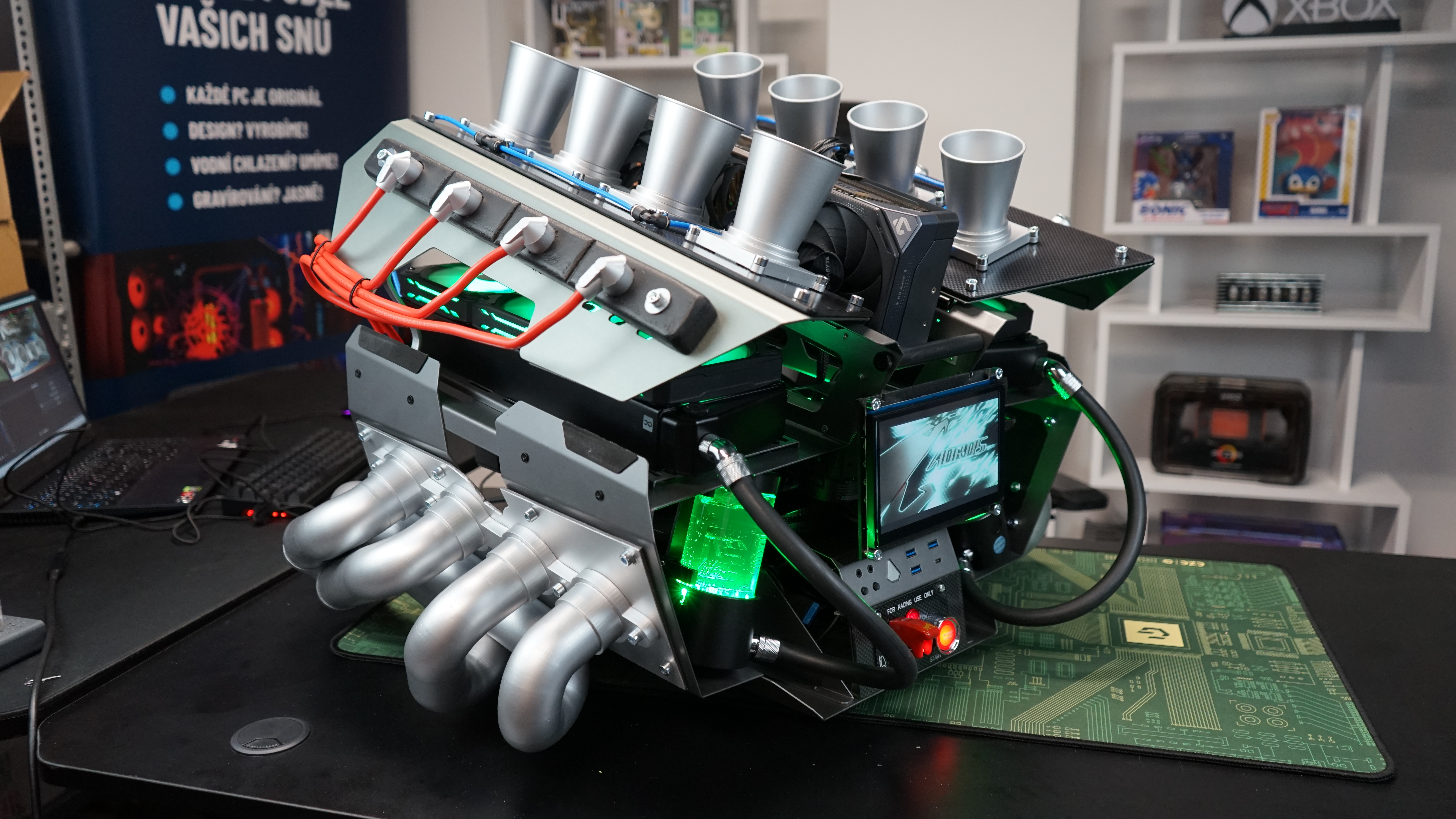 Deník PC Moddera: Jak vzniká RTX PC ve tvaru 8válce?