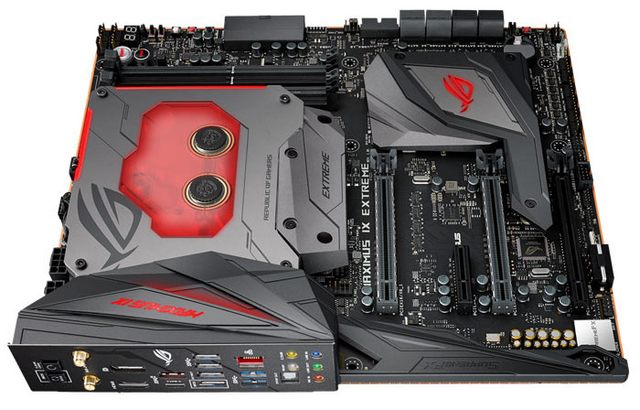 Asus ROG Maximus IX Extreme Z270 bude chladit i procesor a SSD