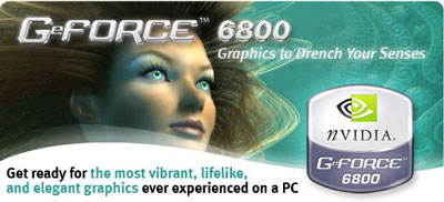 nVidia GeForce 6800 - šestá generace GPU realitou