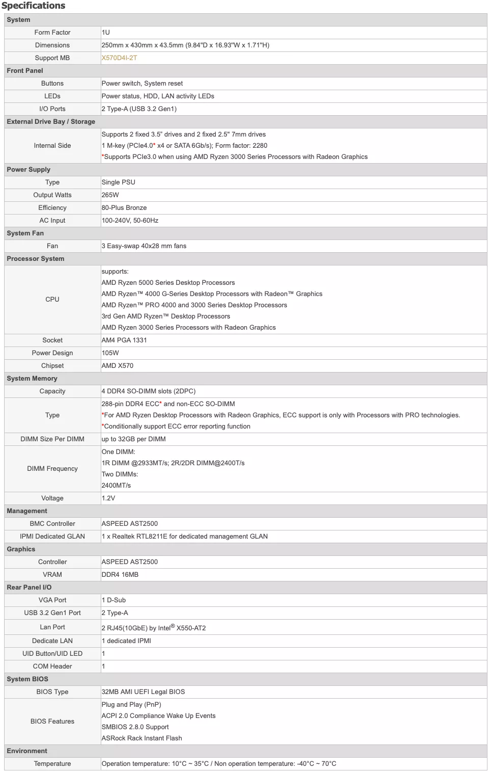 ASRock připravil tenký 1U server pro Ryzen