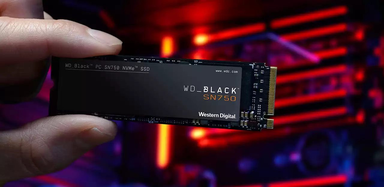WD Black SN750: výkonné SSD pro slot M.2