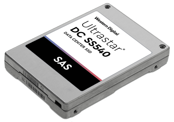 WD uvedl SAS SSD UltraStar DC SS540
