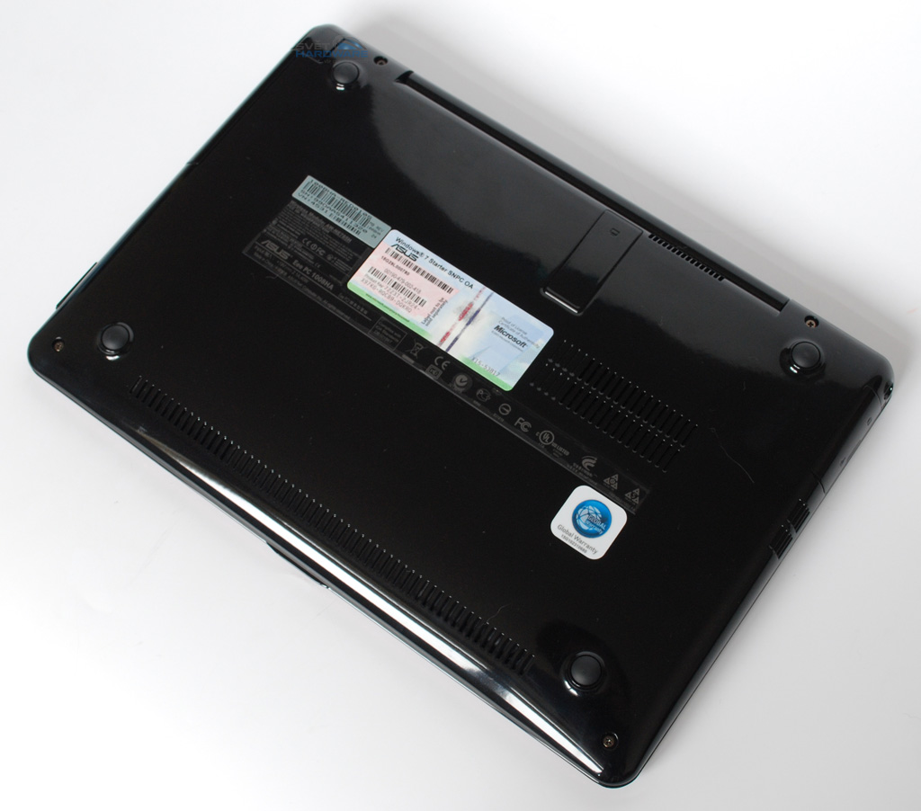 Test netbooků: Asus Eee PC 1008HA