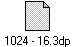 1024 - 16.3dp