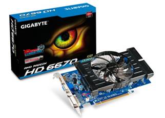 Gigabyte uvádí přetaktované Radeony HD 6450, 6570, 6670