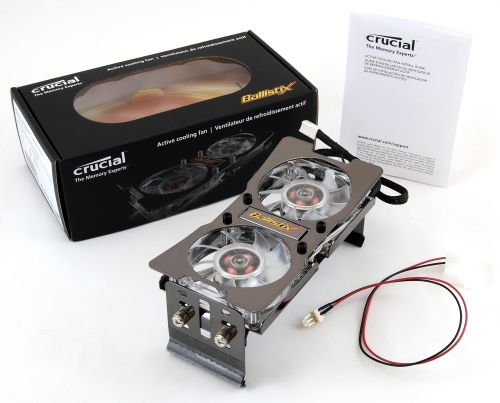 Crucial představuje aktivní chladič operačních pamětí