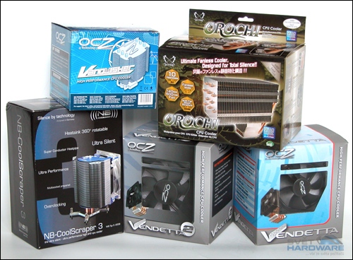 Test 5 CPU chladičů - od 92 mm až po pasiv