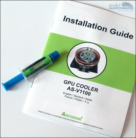 Megatest 20 VGA chladičů: 1. část