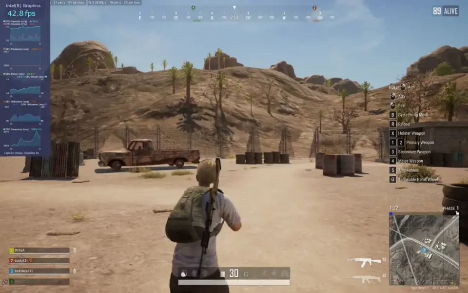 PUBG: Battleground (Intel Core Ultra 9 386H)