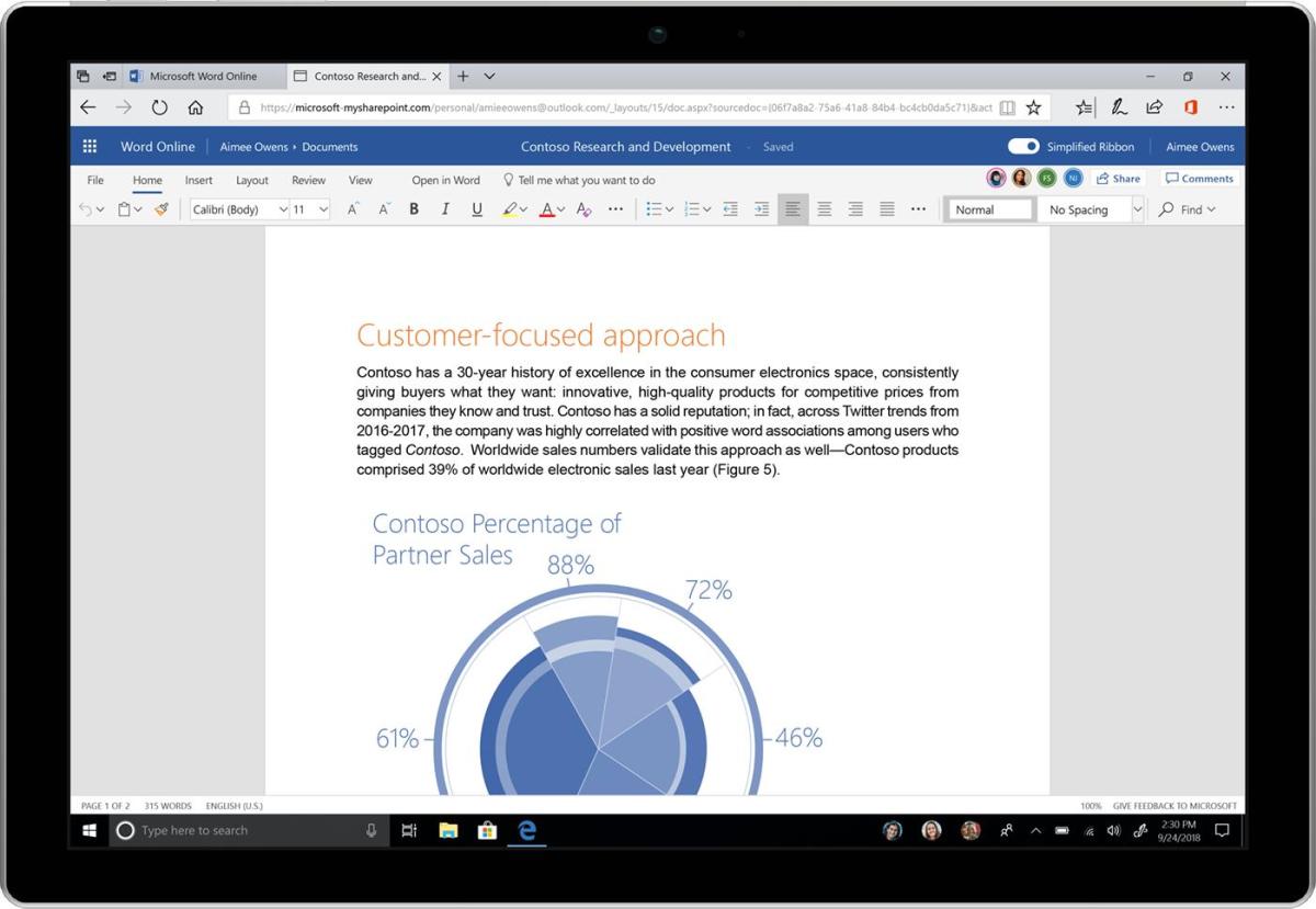 Microsoft Office s novým designem na webu i 365 verzi
