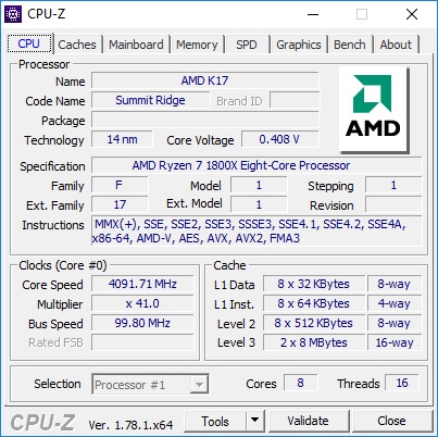 Ryzen 1700X a 1800X v testech: AMD povstalo