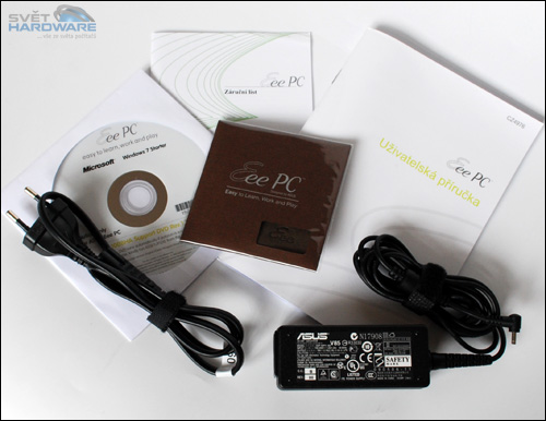 Test netbooků: Asus Eee PC 1008HA