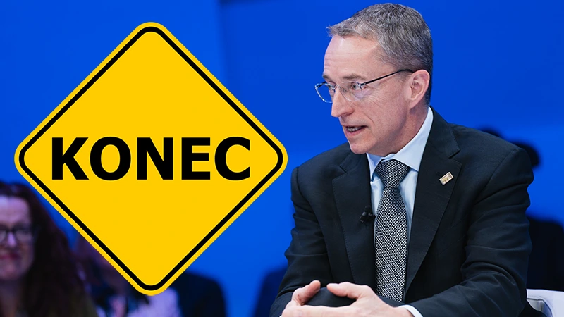 Pat Gelsinger skončil jako CEO Intelu, firma bude mít nové dočasné vedení