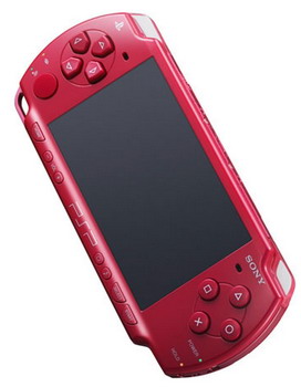 Sony PSP nyní v tmavě červené barvě