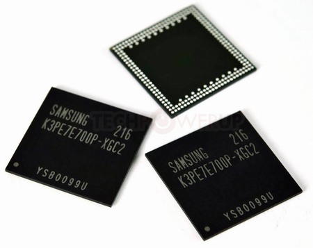 Samsung vyrábí 20nm LPDDR2 s vysokou hustotou dat