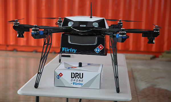 Domino's Pizza může dodávat pizzu pomocí dronů