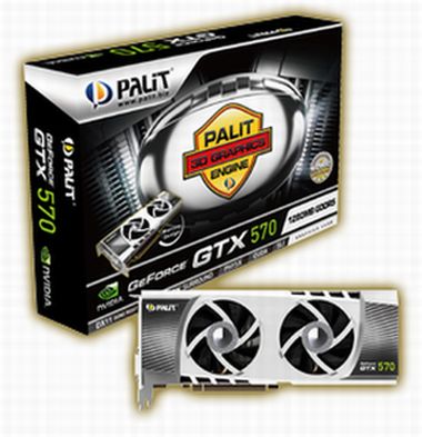 Palit představuje rovnou dvě GeForce GTX 570