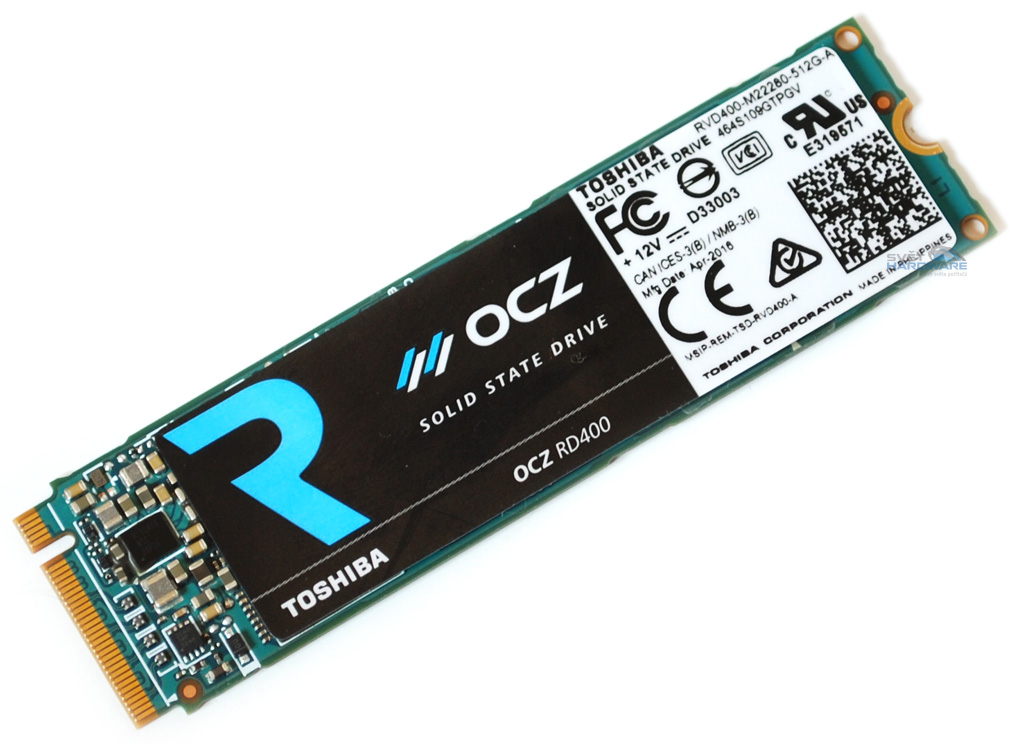 OCZ RD400: M.2, NVMe a především výkon