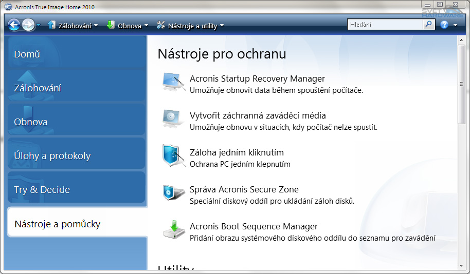 Acronis True Image Home 2010: co umí?