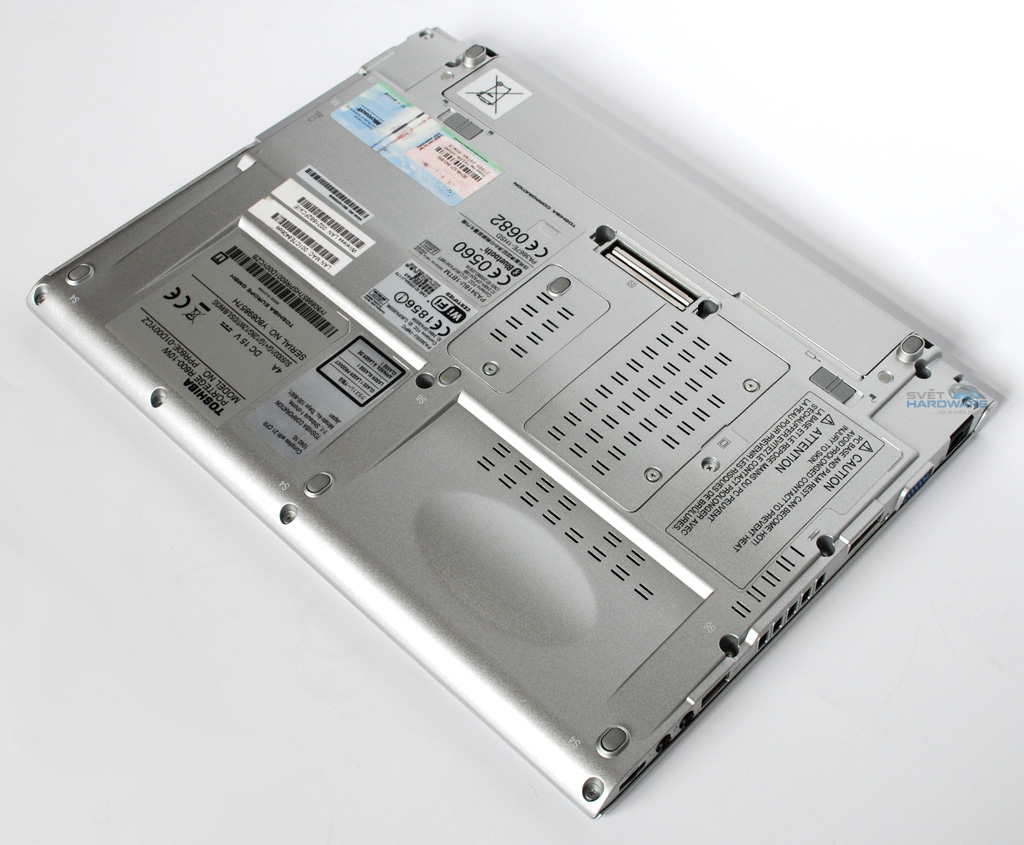 Toshiba Portégé R600: ohebný střízlík na cesty