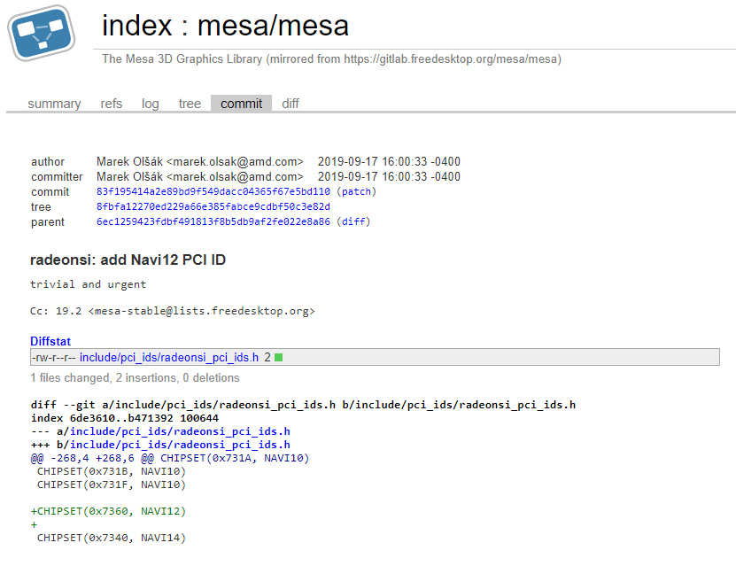 Radeony s Navi 12 a Navi 14 možná už příští měsíc