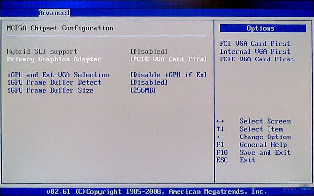 Asus P5N7A-VM: GeForce 9300 pro všechny HD nadšence