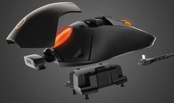 SteelSeries Rival 700: OLED displej na myši přívětivé k modderům