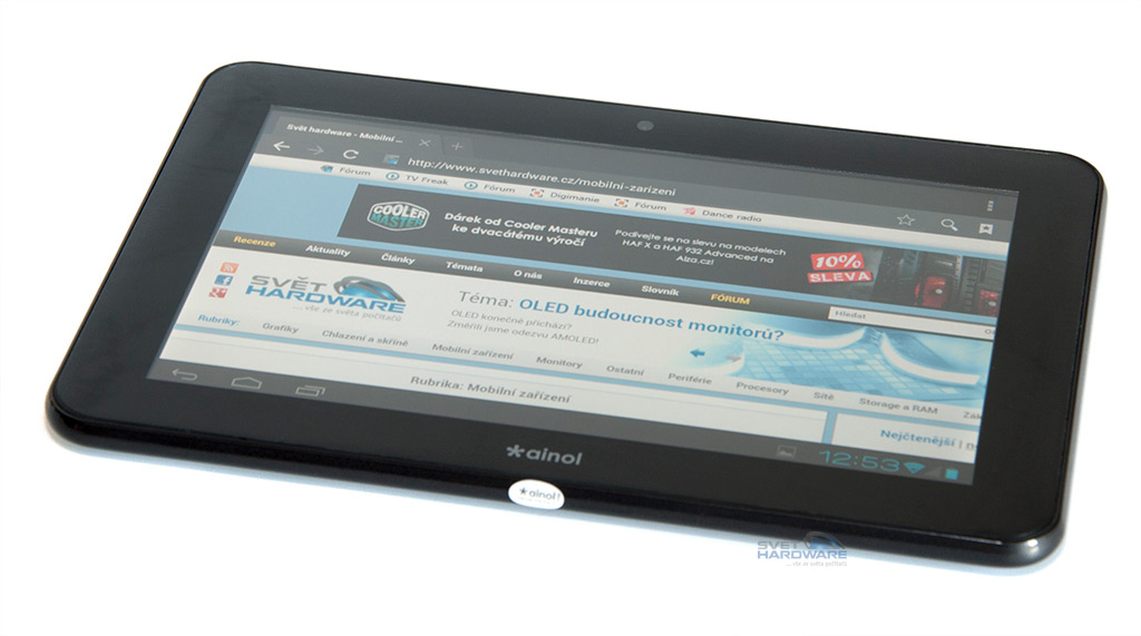 Ainol Novo 7 Aurora II: levný, a přesto dobrý