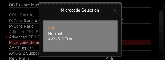 MSI se přetahuje s Intelem, částečně obnovilo podporu AVX-512 na Z690