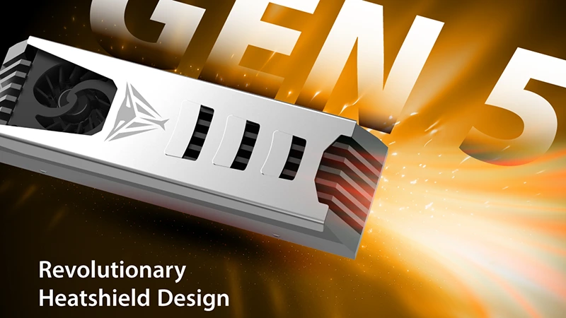 SSD Patriot Viper PV553 na PCIe 5.0 sází na aktivní chlazení