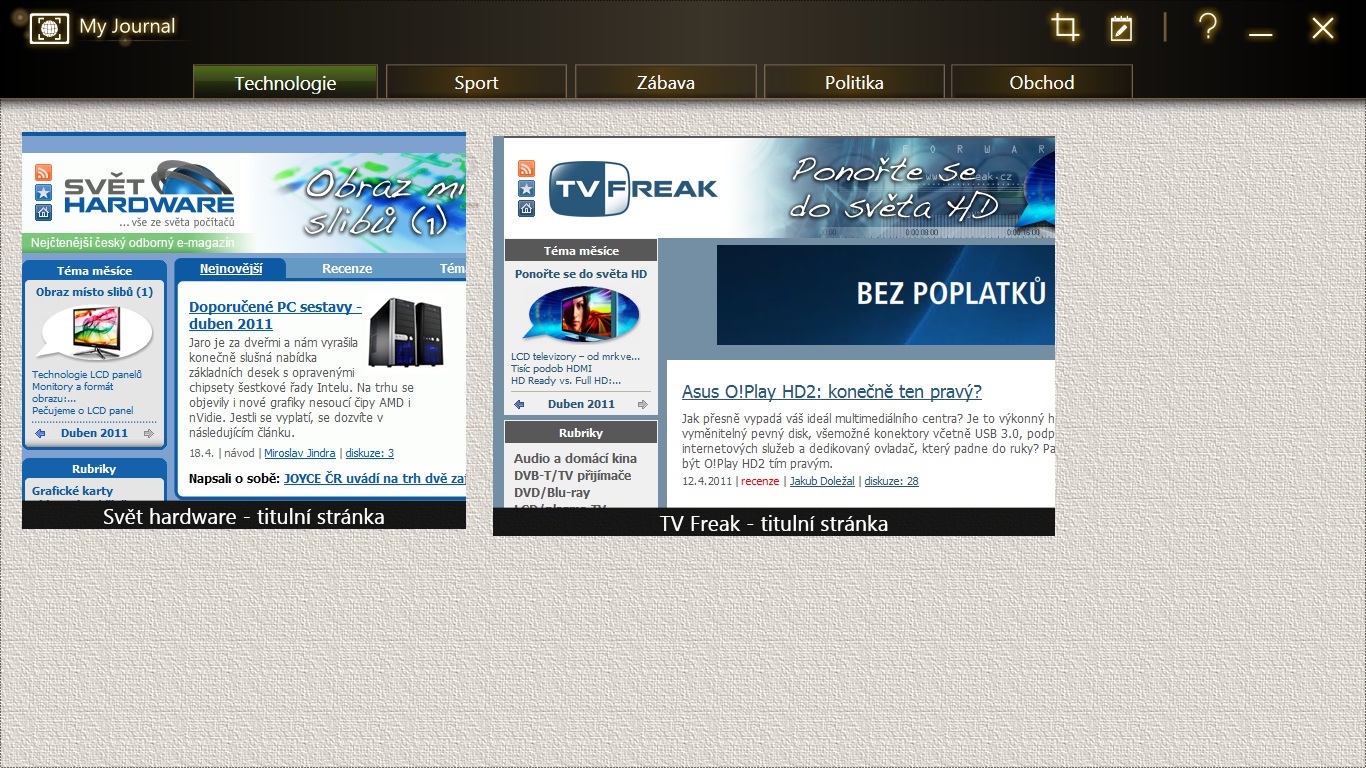 Acer Iconia: touchbook se 2 displeji
