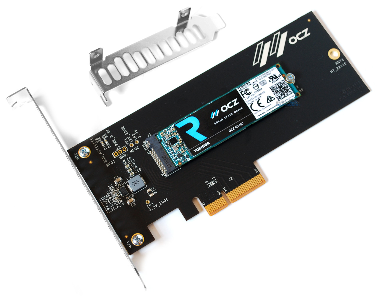 OCZ RD400: M.2, NVMe a především výkon
