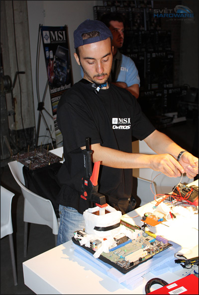 Finále evropského mistrovství v přetaktování s MSI