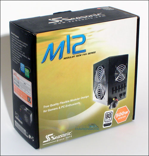 Seasonic M12-500 - modulárních 500W