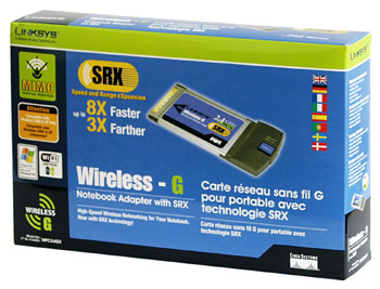 Linksys WRT54GX a WPC54GX: technologie SRX a MIMO v akci