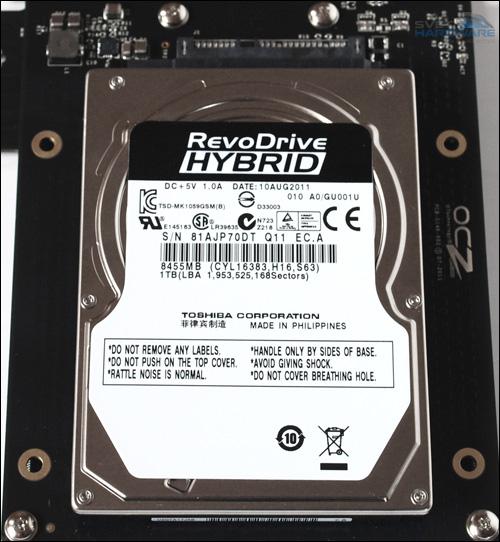 OCZ RevoDrive Hybrid: SSD i HDD na kartě