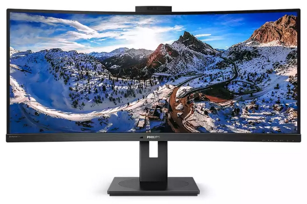 Philips 346P1CRH: zakřivený monitor s dokovací stanicí USB-C