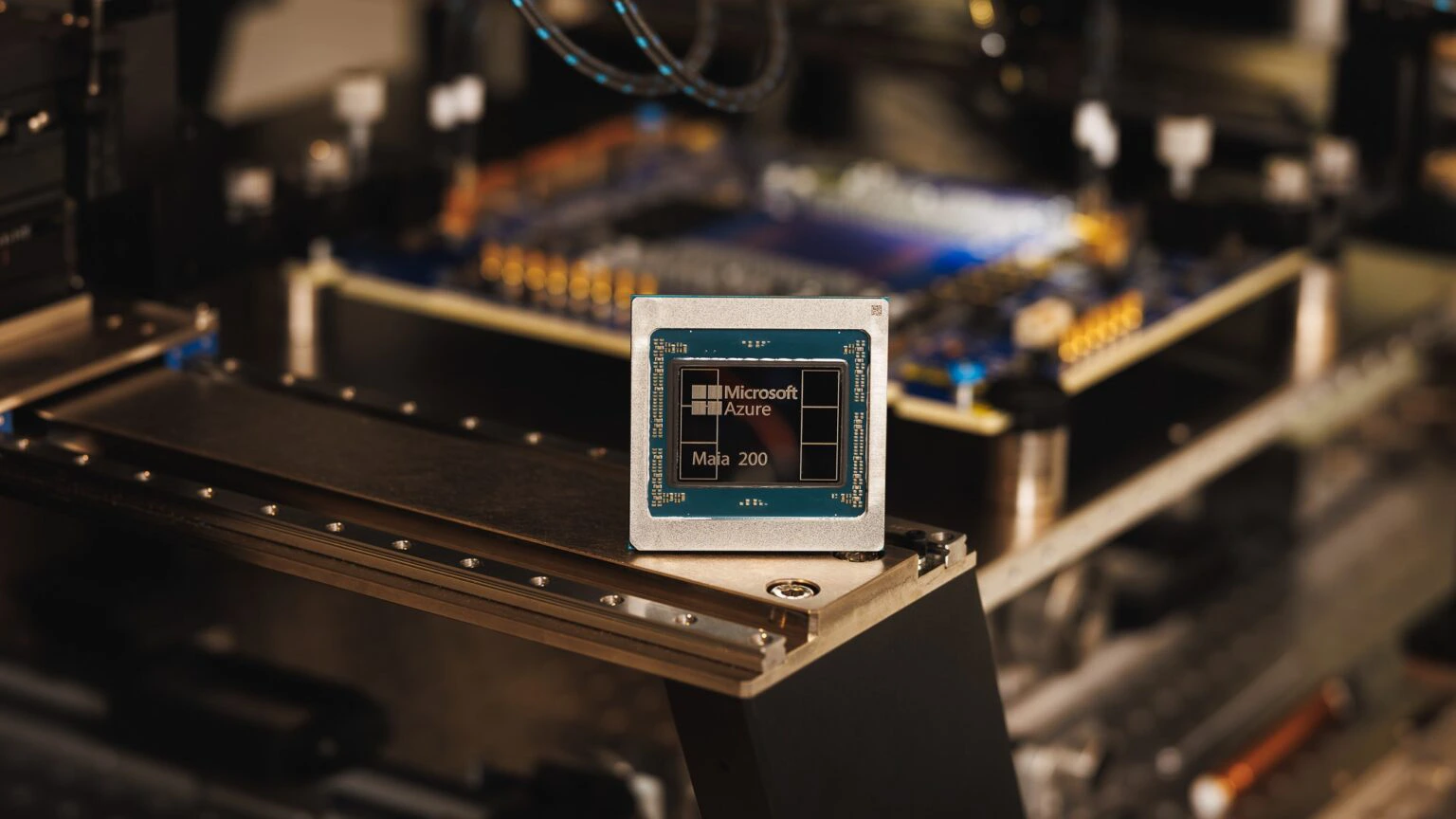 Microsoft představuje 3nm AI procesor Maia 200 pro efektivní inferenci