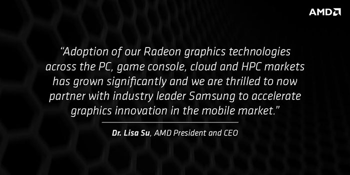Samsung integruje do svých SoC Radeonovou grafiku