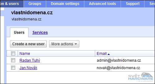 Vše o Google Apps - 2. díl: Doména a konfigurace