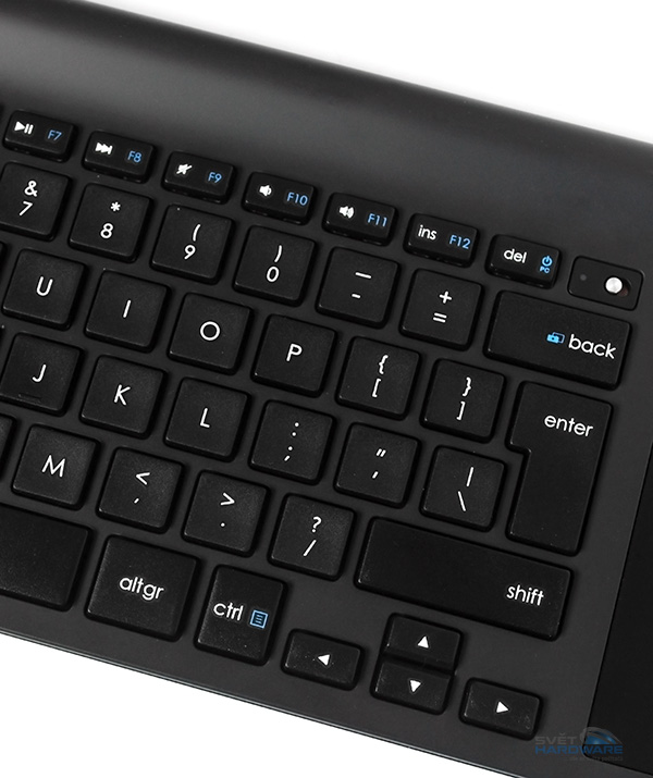 Logitech TK820: klávesnice + touchpad bezdrátově