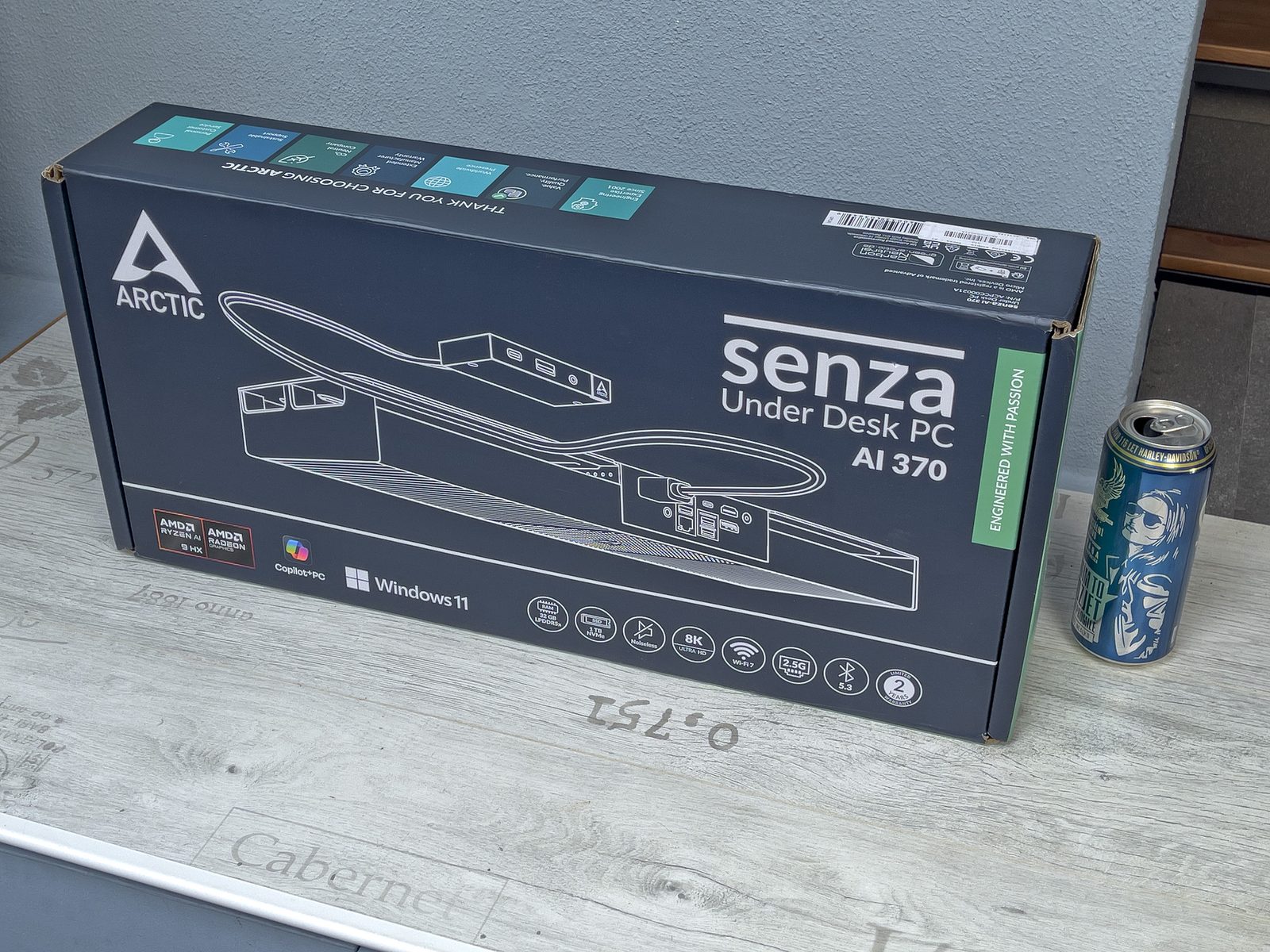 Test mini počítače Arctic Senza AI 370 – neslyšný a neviditelný