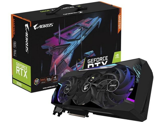 Gigabyte představuje obrovské RTX 3000 AORUS XTREME a MASTER